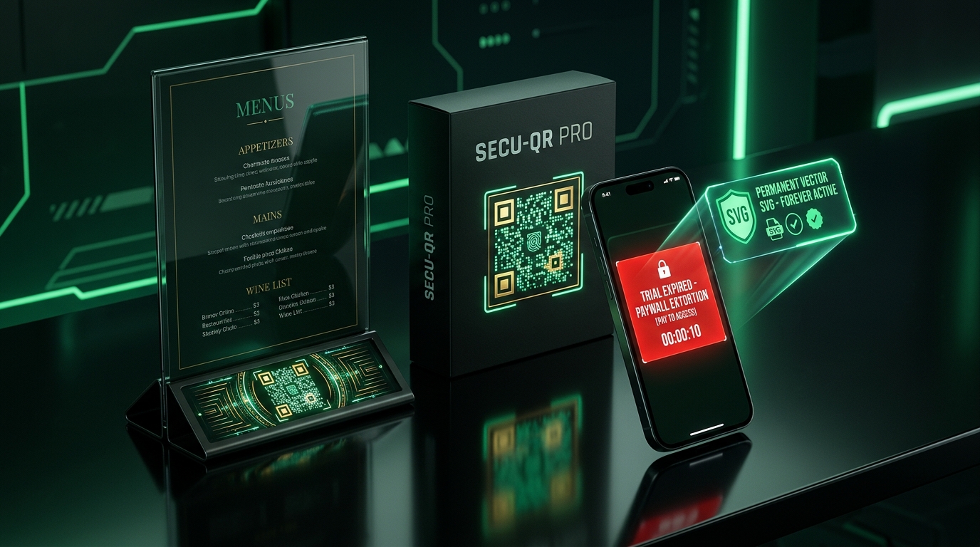 The Free QR Code Generator Trap and Permanent Vector SVG Printing Architecture 2026
